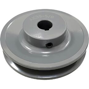 بكرة أخدود مفردة، حزام على شكل حرف V، تجويف 3.75 بوصة OD 5/8 بوصة، AK39-5/8، قسم الحزام، حديد زهر رمادي، للحزام على شكل V in Kuwait