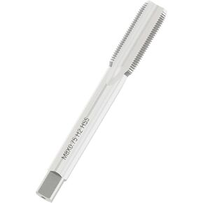 Metric Machine Tap M8 x 0.75, HSS 6542 Screw Tap H2, 3 Straight Flutes Thread Hole Repair Tools, Screw Milling Threading Machinist Repair(M8 x 0.75mm)