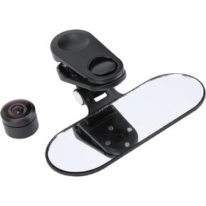 Piano Teaching Fisheye Clip on Lens, Wide Angle Overhead Shot Lens with Panoramic View of Piano Keyboard for Online Class