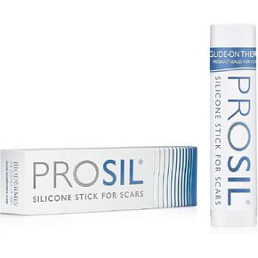 SPF 15 Pro-SIL Silicone Scar Gel Stick - Scar Reduction Care for Surgical, Acne, Trauma Scars & Burns - Protects from Sun, Safe for Children, Men & Women - Effective Scar Therapy, 17g