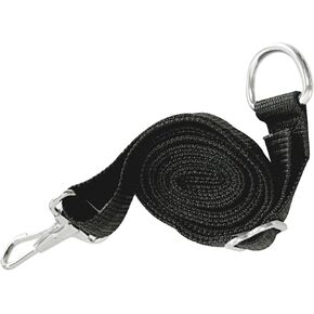 Whitecap Industries S-0245BC Adjustable Dacron Bimini Straps, 78-Inch, Black