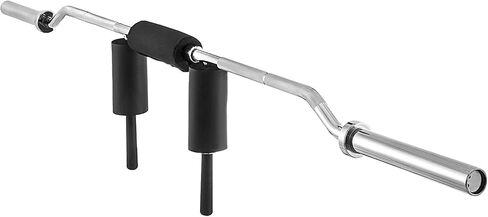 BotaBay Olympic Safety Squat Bar Fitness Squat Olympic Bar Safety Squat Bar مرفق مع شريط الوزن الأولمبي يحمل ما يصل إلى 1000 رطل لرفع الأثقال in Kuwait