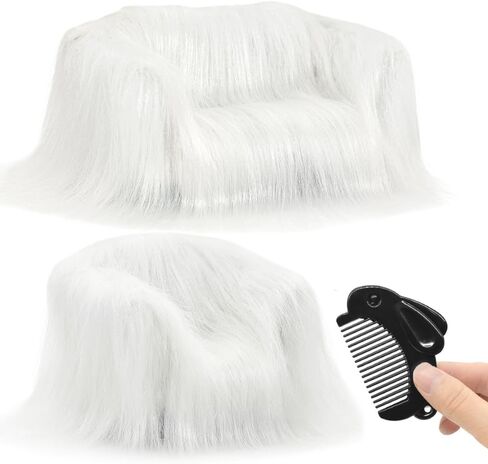 ديكور iland للأرفف، ديكور مكتب لطيف، مجموعة أريكة صغيرة على شكل وحش، هدية صغيرة (أبيض ثلجي) in Kuwait