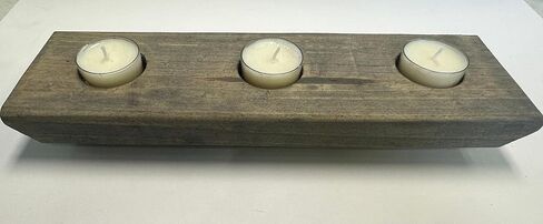 Modern Boat Silhouette Profile 3 Tea Light Candle Holder, 12 inches (Aged Barrel Gray) in Saudi Arabia