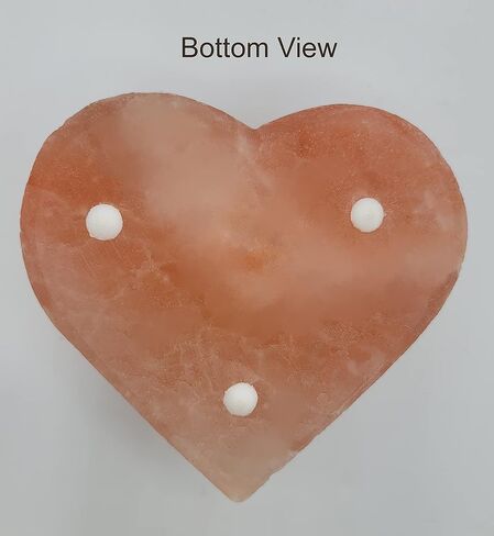 Hiamlayan Pink Salt Candle Holder, Tea light holder (Heart) in Saudi Arabia