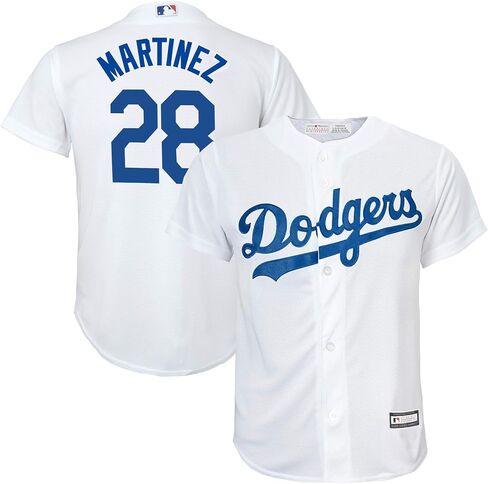 Outerstuff J.D. Martinez Los Angeles Dodgers MLB Kids Youth 8-20 White Home Player Jersey in Saudi Arabia