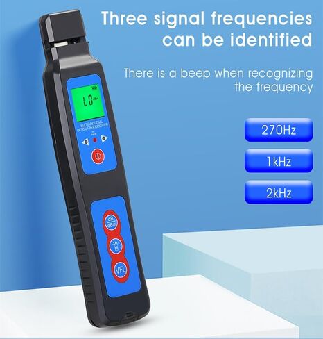 Live Optical Fiber Identifier with Wave Respond 800-1700nm Built in 10KM VFL FTTH Tool (YC-ID-301) in Saudi Arabia