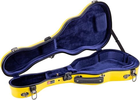 Crossrock 100% Purity Fiberglass Black Baritone Ukulele Case-15mm Thick Padded (CRF1020BUBK) in Saudi Arabia