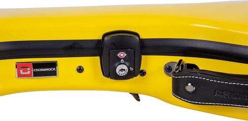 Crossrock 100% Purity Fiberglass Black Baritone Ukulele Case-15mm Thick Padded (CRF1020BUBK) in Saudi Arabia