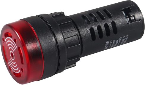 DIANN 10 قطعة التيار المتناوب/تيار مستمر 110 فولت LED الجرس فلاش إنذار إشارة مؤشر ضوء للمعدات الصناعية أحمر أخضر in Saudi Arabia