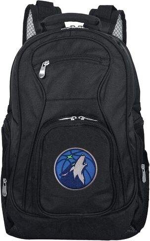 NBA Minnesota Timberwolves 19" Laptop Backpack, Black in Saudi Arabia