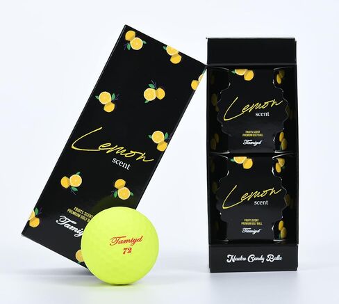 كرة جولف TAMIYD معطرة بالفواكه عالية الأداء طويلة وناعمة وغير لامعة - 6 عبوات (كرات معبأة بشكل فردي) in Saudi Arabia