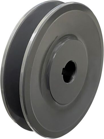 بكرة أخدود مفردة، حزام على شكل حرف V، تجويف 3.75 بوصة OD 5/8 بوصة، AK39-5/8، قسم الحزام، حديد زهر رمادي، للحزام على شكل V in Kuwait