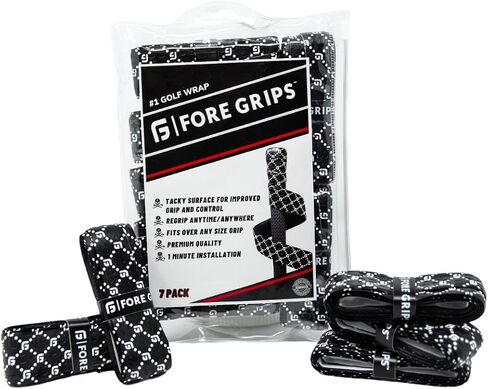 FORE GRIPS | GOLF'S #1 GRIP WRAP (7-PACK) - Eliminate the hassle of regripping - OPEN. WRAP. PLAY in Saudi Arabia