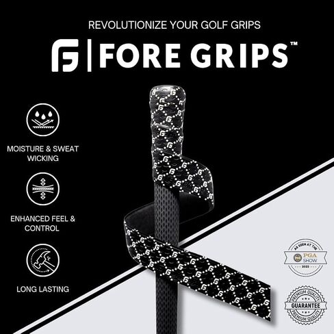 FORE GRIPS | GOLF'S #1 GRIP WRAP (7-PACK) - Eliminate the hassle of regripping - OPEN. WRAP. PLAY in Saudi Arabia