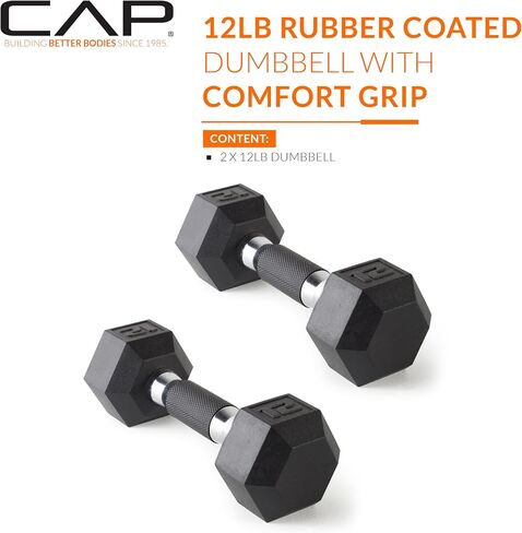 CAP Barbell Padded Grip Hex Dumbbell in Saudi Arabia