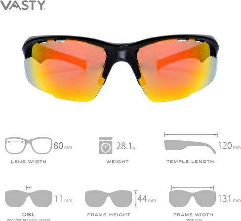 All-in-One Sport Sunglasses for Men Women Youth with Z87.1 Safety Glasses Half-Rim Shield Eyewear UV Protection in Saudi Arabia