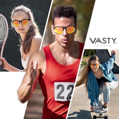 All-in-One Sport Sunglasses for Men Women Youth with Z87.1 Safety Glasses Half-Rim Shield Eyewear UV Protection in Saudi Arabia