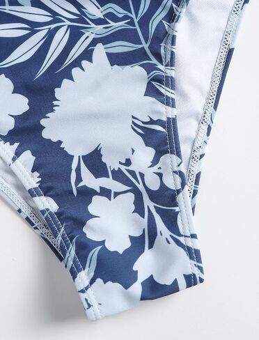 ZAFUL Women's One Piece Swimsuits Twist Front Adjustable Straps Ruched Swimwear Tummy Control V Neck Bathing Suits in Saudi Arabia