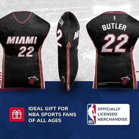 Northwest NBA Travel Jimmy Butler Jersey Cloud Pillow Bedding Accessories (Miami Heat - Black) in Saudi Arabia