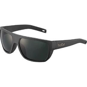 Bolle Vulture 12665 58MM Matte Black/TNS Rectangle Sunglasses for Men+ BUNDLE With Designer iWear Eyewear Kit…