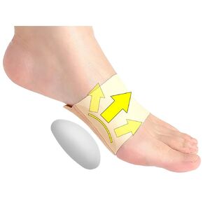 Arch support bracket new Unisex plantar fasciitis bracket sheath, flat foot pain relieves arch sagging (1Pair) (L)