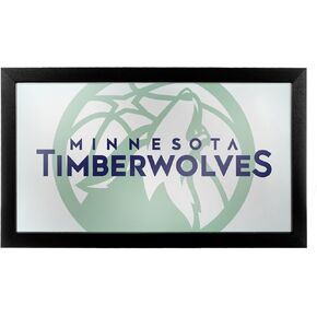 Trademark Gameroom NBA1500-MT2 NBA Framed Logo Mirror - Fade - Minnesota Timberwolves
