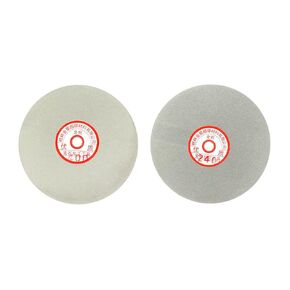 uxcell 6-inch Grit 240 & 400 Diamond Coated Flat Lap Wheel Grinding Sanding Polishing Disc,2pcs