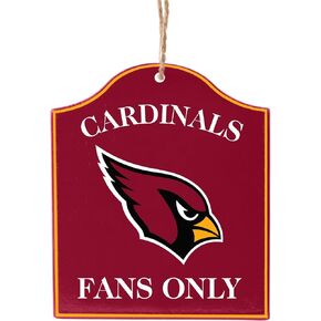 Boelter Brands NFL Arizona Cardinals Wooden Fan Sign Ornament