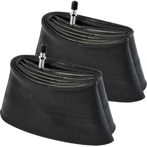 2 Pcs 26" Fat Tire Tubes 26 x 4.0 TR4A-40L Scharder Valve 26" Fat Bicycle Tubes Compatible with 26x4 26x4 1/4 26x4.50 E- Bike Bicycle Fat Tire Tubes