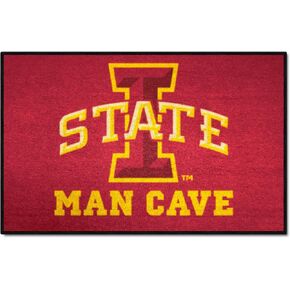 FANMATS 14556 NCAA - Iowa State Cyclones Man Cave Starter Mat Accent Rug - 19in. x 30in. | Sports Fan Home Decor Rug and Tailgating Mat in Saudi Arabia