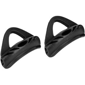 Keen so Swimming Fins Heel Rubber Shoe Lace, Heel Strap for Swim/Dive Fins Accessory (Black)(Black)