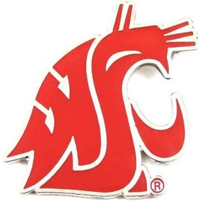 NCAA Washington State Cougars Team Logo Pin, team color