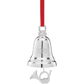 Lenox 2020 Annual Musical Bell Ornament, 0.50 LB, Metallic