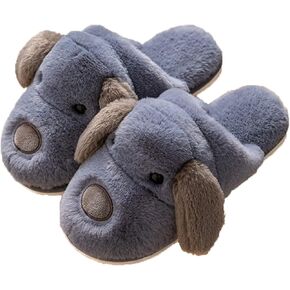 Really Cute Unisex Adult Hard Soled Stuffed Animal Home Slippers Soft Plush Cartoon Animal Slippers Sharp Warm and Toasty Slippers