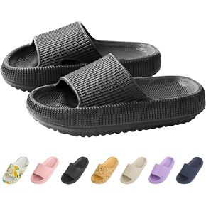 Cloud Slides for Kids, Non-Slip Slipper, Quick Drying Sandals for Boys and Girls, Home Shower Bathroom Beach Shoes for Toddler