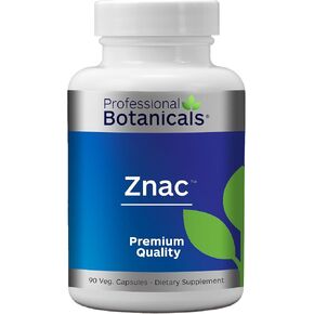 Zinc Immune Support Supplement with Vitamin C, Beta Carotene and Citrus Bioflavanoids Antioxidant Immune Support - 60 Vegetarian Capsules