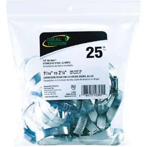 Ideal Tridon Hose Clamps Stainless Steel 1 "
