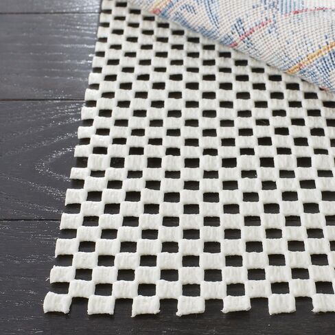 SAFAVIEH Non Slip Anti Skid Grippy Stay in place Rug Pad Under Carpet, Stable on all Hard Floors (8' Runner -SET OF 2) in Saudi Arabia
