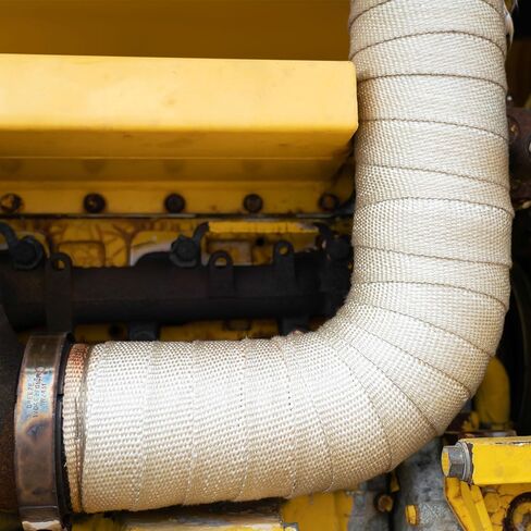 MECCANIXITY 1pcs Fiberglass Cloth Tape 30m(33 Yard) x50mmx0.3mm E Glass Fiber Fiberglass Mesh Glass Fiber Mesh Woven Fiberglass Fabrics Insulation Tape for Reinforcement Repair in Saudi Arabia