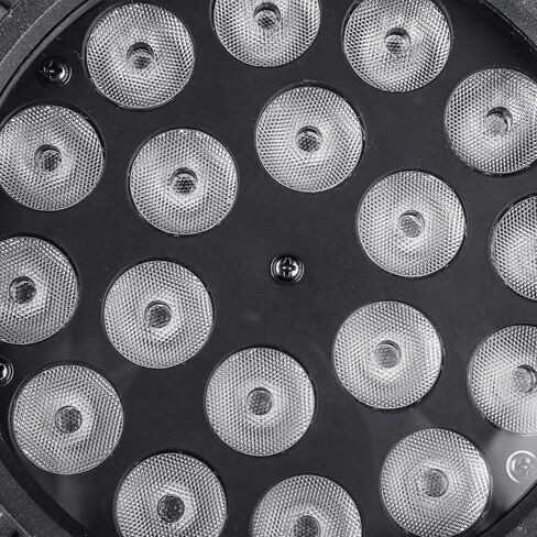 ماء أضواء بقيادة الاسمية، IP67 DMX أدى ضوء الاسمية أضواء ديسكو للماء، RGBW بقيادة الاسمية يمكن الإضاءة DMX في الهواء الطلق، 18 LED RGBW 4IN1 بقيادة أضواء الاسمية للمرحلة الإضاءة حفلات الزفاف in Kuwait