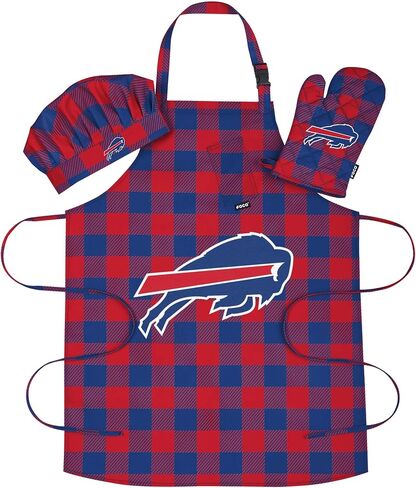 FOCO NFL unisex-adult Nfl Team Logo Grilling Cooking Chef Gear - Apron, Mitt, Hat in Saudi Arabia