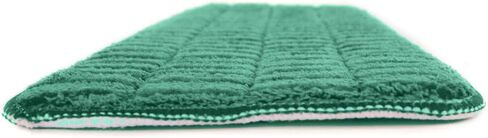 Zwipes Professional Premium Microfiber Smooth Wet Scrubbing Replacement Mop Pads, 18 inch, 3-Pack, Green in Saudi Arabia
