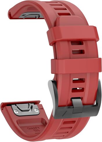 ISABAKE Compatible with Fenix 7X Band 26mm Easy-fit Soft Silicone Watch Band Replacement for Fenix 6X/Fenix 5X/Fenix 5X Plus/Fenix 3/Fenix 6X Pro in Saudi Arabia