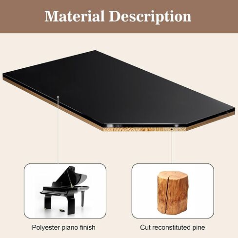 ProCase 2 Tiers Lacquered Finish Wooden Cologne Organizer for Men, Perfume Display Stand Shelf with Drawer, Men's Cologne Storage Rack, A Perfect Cologne Holder Gift for Men -Black in Saudi Arabia