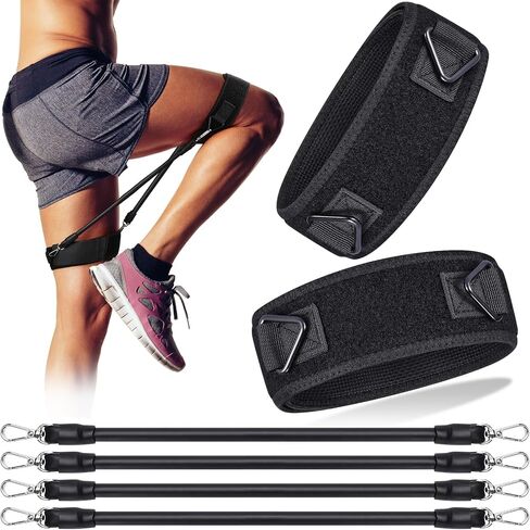 TOBWOLF Speed Agility Strength Leg Resistance Bands, Thigh Resistance Bands with Elastic Training Rope, Speed & Strength Leg Training Bands for Exercise Fitness Fast Sprinting, Running Power Agility in Saudi Arabia