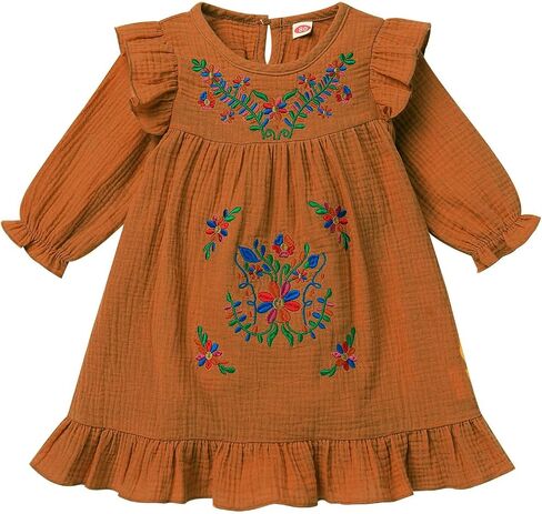Mexican Dress for Girls 2024 Traditional Vestidos Mexicanos Cinco De Mayo Easter Embroidered Dresses Toddler Kids in Saudi Arabia