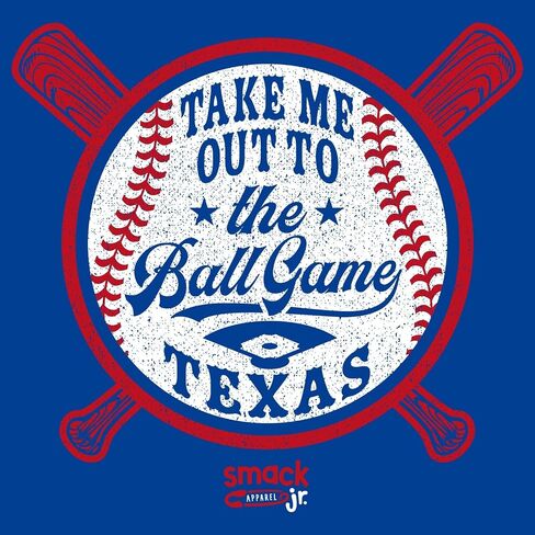 ملابس الأطفال Take Me Out to The Ball Game لعشاق البيسبول في تكساس (NB-7T) in Saudi Arabia