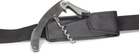CaddyO Leather Wine Tote Gel-Infused Chiller, Handle, Bottle Opener & Shoulder Strap in Saudi Arabia