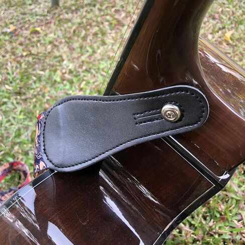 فاسق الفن الغيتار حزام أحمر بارد الملحقات الغيتار حزام الكتف قابل للتعديل مع نهايات جلدية لباس الغيتار الصوتية والكهربائية هدية للرجال in Kuwait